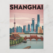 Shanghai Vintag Postkarte (Vorderseite)