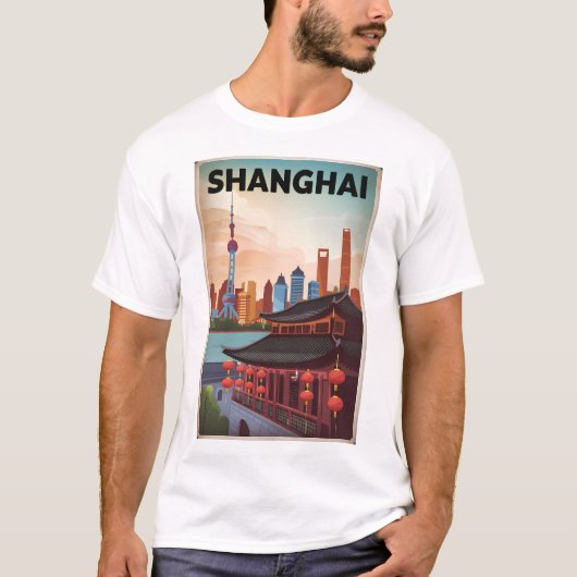Shanghai Vintag T-Shirt (Vorderseite)
