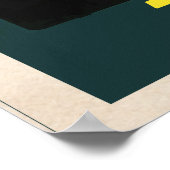 Shanghai Vintage Reiseplakat Poster (Ecke)