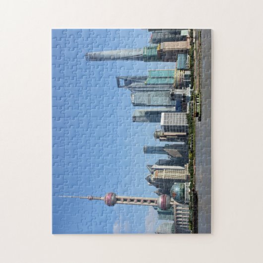 Shanghai vom Promenaden-Puzzlespiel Puzzle (Vertikal)
