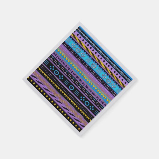 Shango African Pattern Mix Serviette (Ecke)