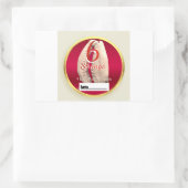 Shango Label-Set für Ocha oder Ebo Rechteckiger Aufkleber (Tasche)