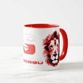 Shango Lion King Tasse Zwei Tone (VorderseiteRechts)