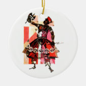 Shango orisha keramik ornament (Vorne)