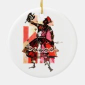 Shango orisha keramik ornament (Hinten)