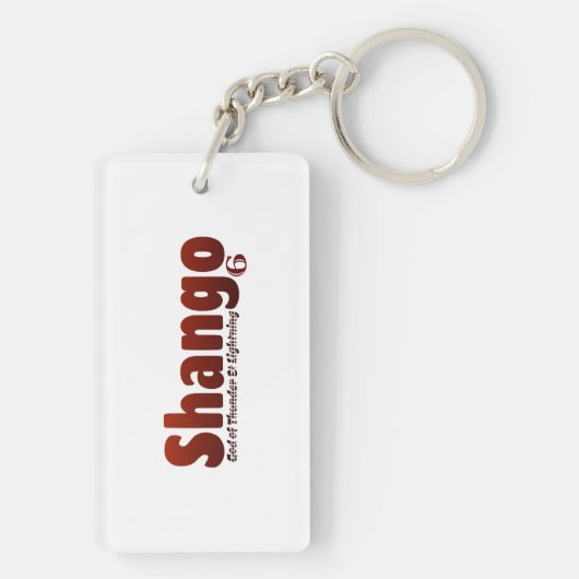 Shango Schlüsselanhänger (Rückseite)