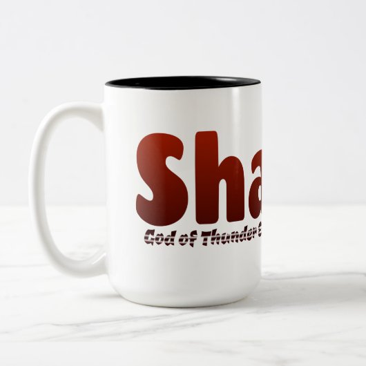 Shango Zweifarbige Tasse (Links)