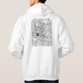 Shangqiu China Map Hoodie (Rückseite)