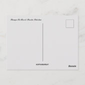 Shangri La Resort Skardu Pakistan Postkarte (Rückseite)