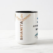 Shanita Zweifarbige Tasse (Mittel)