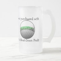 Shankapotomus Häute schlugen unten Tasse