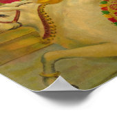 Shankar von Raja Ravi Varma Poster (Ecke)