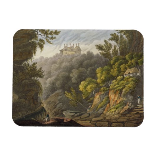 Shanklin Chine, von 'The Isle of Wight Illustriert Magnet (Horizontal)