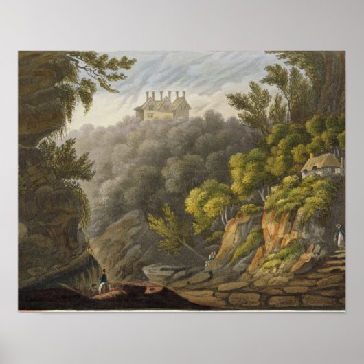 Shanklin Chine, von 'The Isle of Wight Illustriert Poster (Vorne)