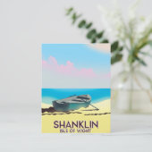 Shanklin, Isle of Wight Vintage Reiseplakat (Stehend Vorderseite)