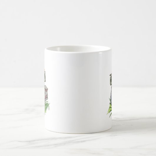 Shanks pony alte Wanderstiefel Kaffeetasse (Mittel)