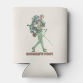 Shanks's pony lustiger Wanderweg Dosenkühler (Rückseite)