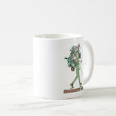 Shanks's pony lustiger Wanderweg Kaffeetasse (VorderseiteRechts)