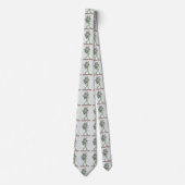 Shanks's pony lustiger Wanderweg Krawatte (Vorderseite)