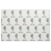 Shanks's pony lustiger Wanderweg Stoff (Fat Quarter (45,7 x 55,9 cm))