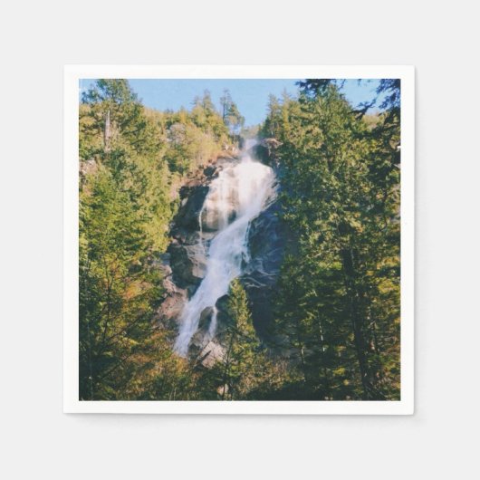 Shannon Falls, Squamish, Kanada Serviette (Vorderseite)