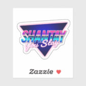 Shantay You Bleibe Aufkleber (Blatt)