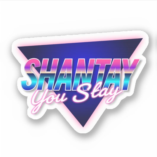Shantay You Bleibe Aufkleber (Vorderseite)