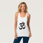 Shanti Om OM Namah Shivaya Om-OM-Symbol ॐ Frieden Tank Top (Vorderseite Vollansicht)