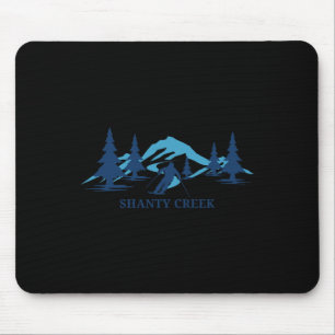 Shanty Creek Michigan Skigebiet Skifahren Skifahre Mousepad