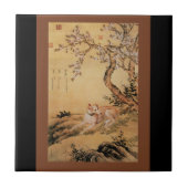 Shanxing Wolf~(睒 星 狼)~Greyhound Giuseppe Castiglio Fliese (Vorderseite)