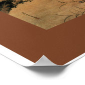 Shanxing Wolf (睒 星 狼)~Greyhound Giuseppe Castiglio Poster (Ecke)