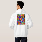 Shaoguan China City Map Hoodie (Schwarz voll)