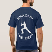 Shaolin Feuerwehr T-Shirt (Rückseite)