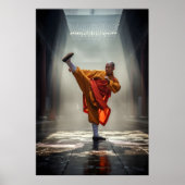 Shaolin-Kung-Fu-Krieger Poster (Vorne)