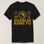 Shaolin Kung Fu Martial Arts Kung Fu T-Shirt (Design vorne)