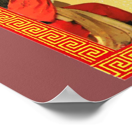 Shaolin Kung Fu Poster (Ecke)