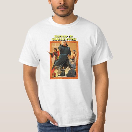 Shaolin Kung Fu T-Shirt (Vorderseite)