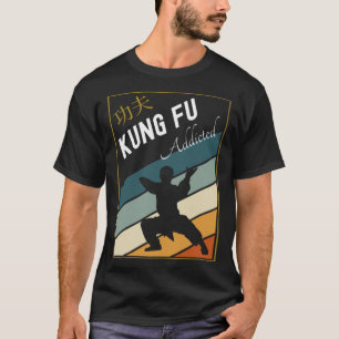 Shaolin Kung Fu Tai Chi Kampfübung Kungfu F T-Shirt