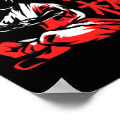 Shaolin Martial Arts Kung Fu Poster (Ecke)