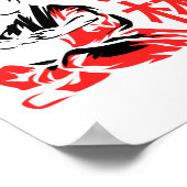 Shaolin Martial Arts Kung Fu Poster (Ecke)