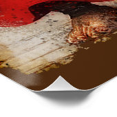 Shaolin Master Fantasy Art Poster (Ecke)