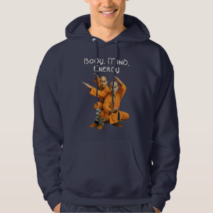 Shaolin-Mönch-Energie Hoodie