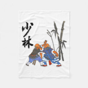 Shaolin Mönche T-Shirt Fleecedecke