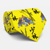 Shaolin Monks Krawatte (Gerollt)