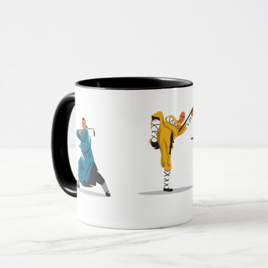 Shaolin Tasse (Vorderseite Links)