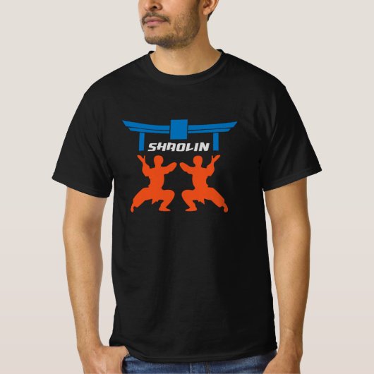 Shaolin-Tempel-Marterial-Kunst T-Shirt (Vorderseite)