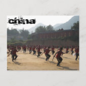 Shaolin Temple Postkarte (Vorderseite)