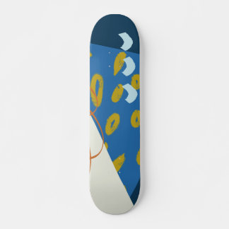 Shape-Ansammlung #Illustration #abstrakt Skateboard
