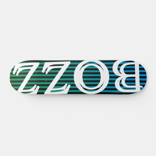 Shape BOZZco. Model: classic1 ,(ref.18) Skateboard (Horizontal)