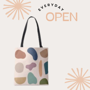 Shape-Element-Block Minimalistisch ästhetische Tasche